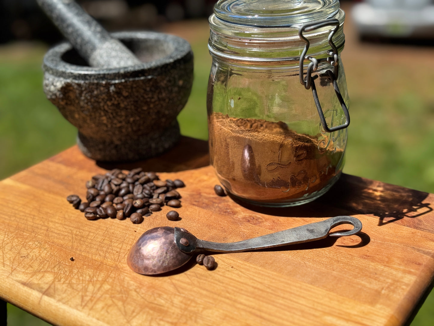 Copper Coffee Scoop